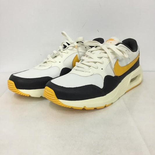 ナイキ NIKE スニーカー スニーカー FQ0205 133 AIR MAX 29cm 29.0cm ロゴ、文字 白 / ホワイト / X 黒 / ブラック / X 黄 / イエロー /  メンズ USED 古着 中古 10145599