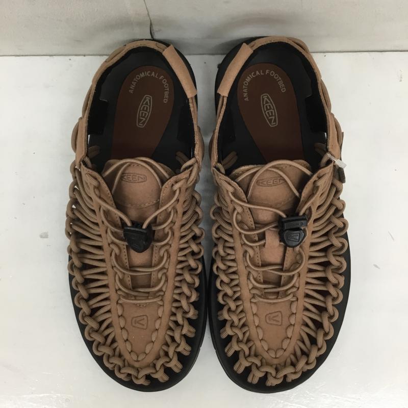 キーン KEEN サンダル サンダル KEEN UNEEK 1028870 25.0cm ロゴ、文字 茶 / ブラウン /  レディース USED 古着 中古 10135127