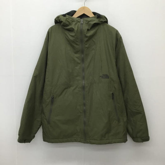 ザノースフェイス THE NORTH FACE ジャケット、上着 ジャンパー、ブルゾン NP71633 コンパクトノマドジャケット XL ロゴ、文字 カーキ / カーキ /  メンズ USED 古着 中古 10141342