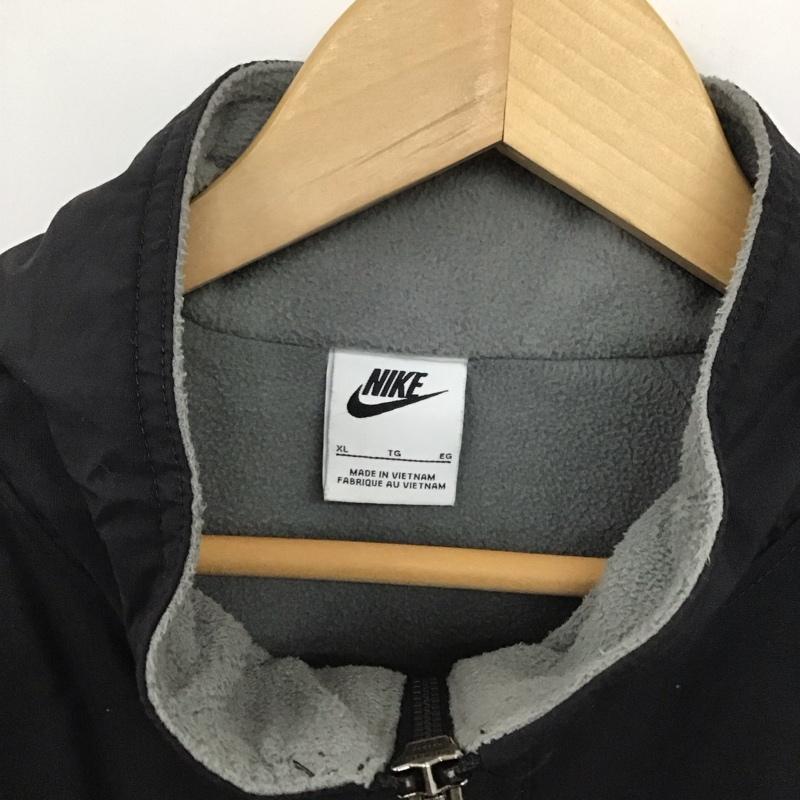 ナイキ NIKE ジャケット、上着 ジャケット、ブレザー fz0657-010 クラブフューチュラジャケット アウター XL ロゴ、文字 黒 / ブラック /  メンズ USED 古着 中古 10142934