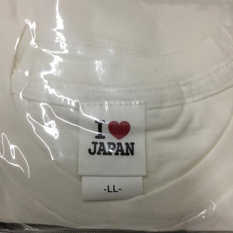古着 USED Tシャツ 半袖 アイラブ日本 ILOVE JAPAN XL ロゴ、文字 X プリント 白 / ホワイト /  メンズ USED 古着 中古 10143109