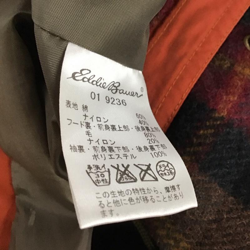エディーバウアー Eddie Bauer ジャケット、上着 ジャンパー、ブルゾン ジップアップジャケット アウター 古着 ジップアップパーカー M 無地 橙 / オレンジ /  メンズ USED 古着 中古 10140946