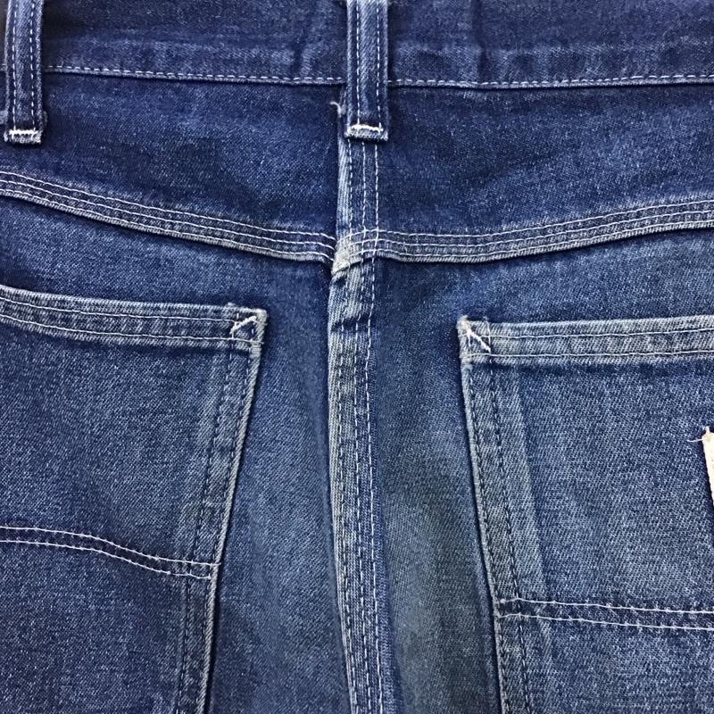 ポインター POINTER パンツ デニム、ジーンズ デニムパンツ ストレートパンツ ワイドパンツ カジュアルパンツ 34 無地 インディゴ / インディゴ /  メンズ USED 古着 中古 10116396