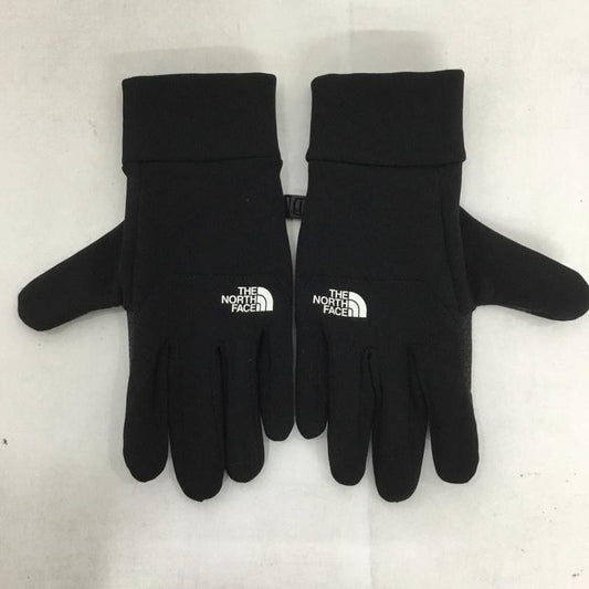 ザノースフェイス THE NORTH FACE ファッション小物 手袋 NN62207 イーチップグローブ フリースグローブ ロゴ、文字 黒 / ブラック /  メンズ USED 古着 中古 10140187