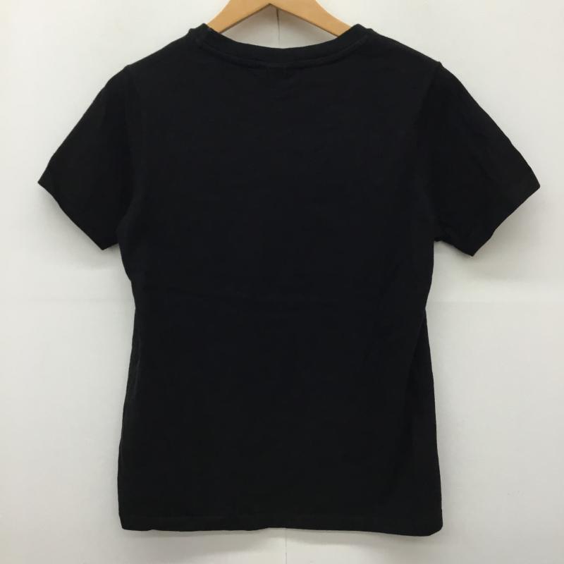 アベイシングエイプ A BATHING APE Tシャツ 半袖 COLLEGE MILO TEE XS プリント 黒 / ブラック /  レディース USED 古着 中古 10141841