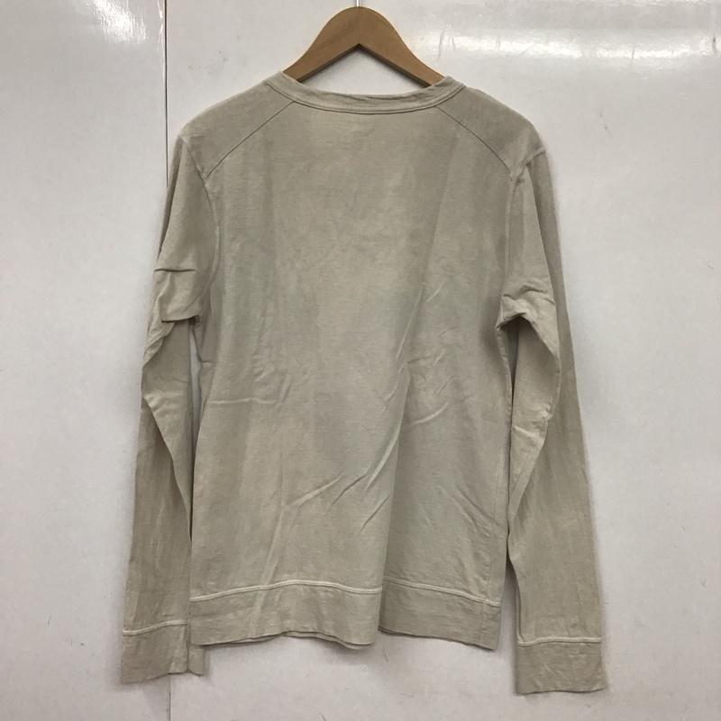 クオドロ quadro Tシャツ 長袖 2 無地 オフホワイト / オフホワイト /  メンズ USED 古着 中古 10131939