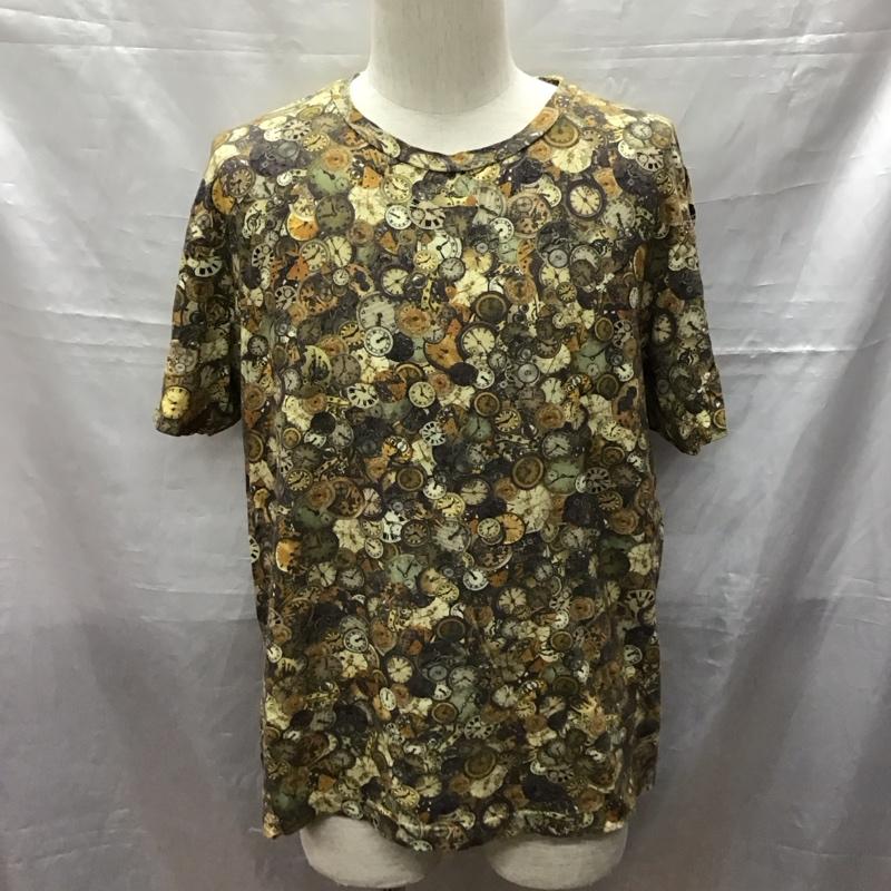 ポールスミス Paul Smith Tシャツ 半袖 半袖カットソー プリントTシャツ クルーネックカットソー XL プリント マルチカラー / マルチカラー /  メンズ USED 古着 中古 10117457