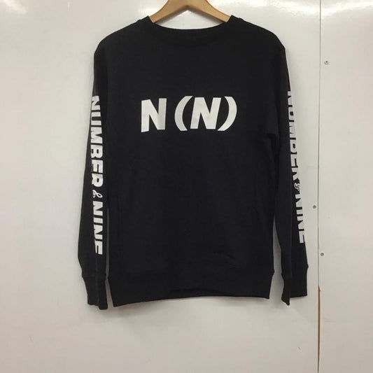 ナンバーナイン デニム NUMBER (N)INE DENIM トレーナー 長袖 ndc-722n スウェット トレーナー L ロゴ、文字 黒 / ブラック /  メンズ USED 古着 中古 10145295