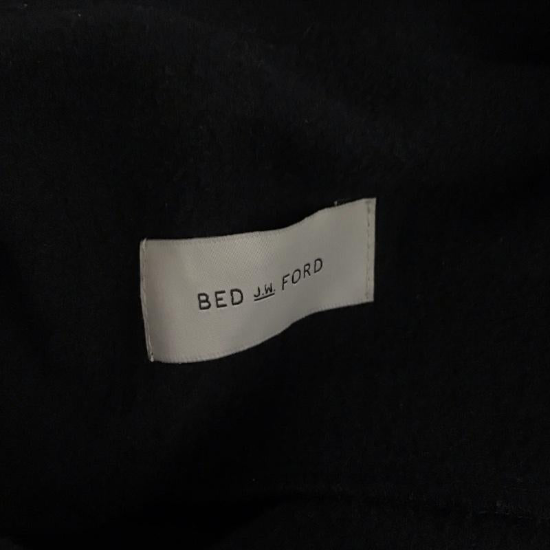 ベッドフォード BED J.W. FORD ジャケット、上着 ジャケット、ブレザー ジップアップジャケット ジャンパー ジャケット カジュアルジャケット アウター 0 無地 黒 / ブラック /  メンズ USED 古着 中古 10110433