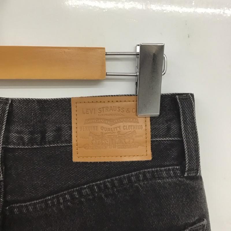 リーバイス Levi s パンツ デニム、ジーンズ W24L30 無地 黒 / ブラック /  レディース USED 古着 中古 10146955