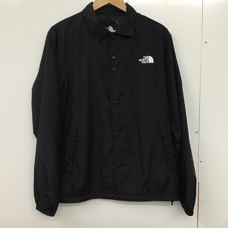 ザノースフェイス THE NORTH FACE ジャケット、上着 ジャンパー、ブルゾン NP71930 コーチジャケット XL ロゴ、文字 X プリント 黒 / ブラック /  メンズ USED 古着 中古 10134848