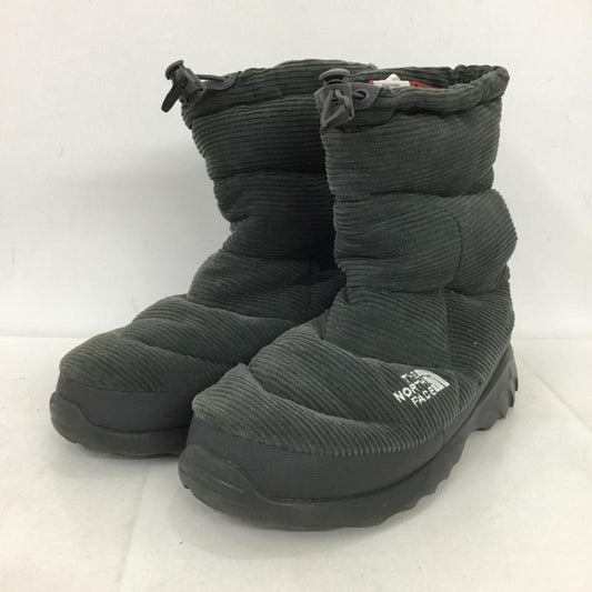 ザノースフェイス THE NORTH FACE ブーツ 一般 616273 コーデュロイ スノーブーツ 26.0cm ロゴ、文字 緑 / グリーン /  メンズ USED 古着 中古 10136690