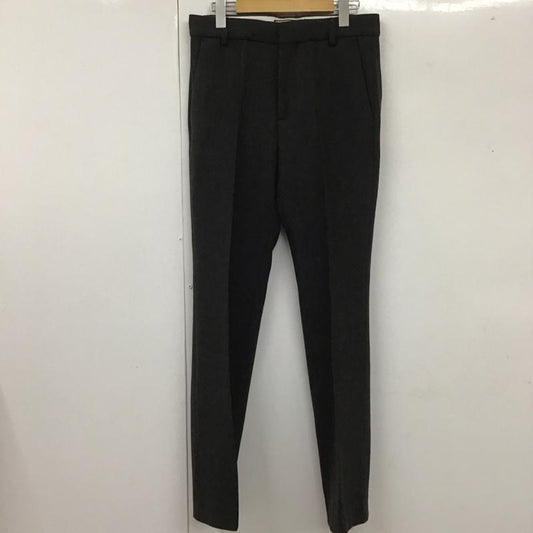 プランシー PLAN C パンツ スラックス pncaa06l00 ストレートパンツ スラックス センタータックパンツ ストレッチ 38 無地 灰 / グレー /  レディース USED 古着 中古 10108645