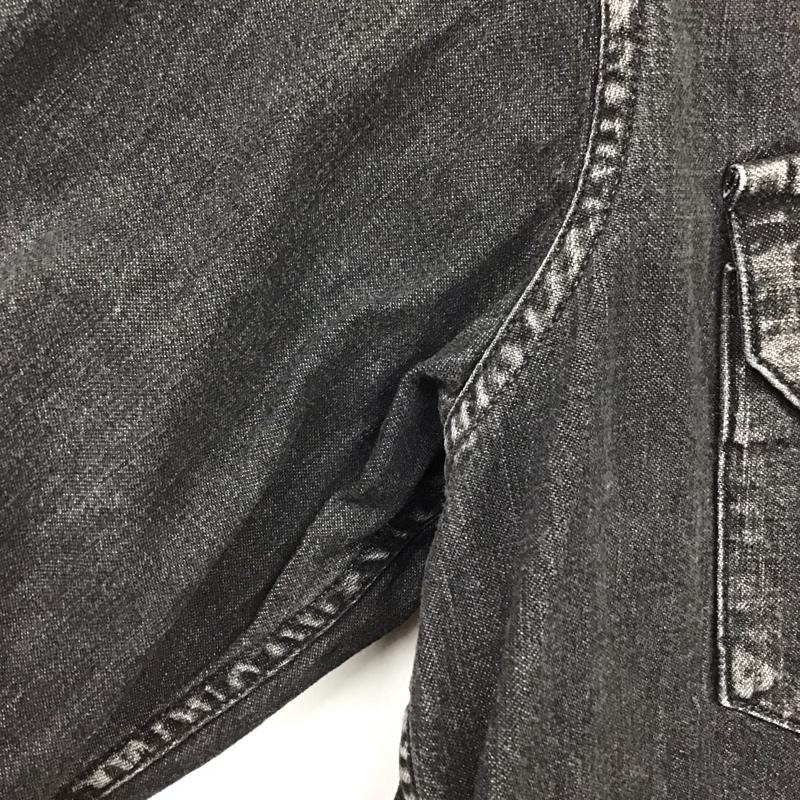 スタンダード カリフォルニア STANDARD CALIFORNIA シャツ、ブラウス 長袖 長袖シャツ 無地シャツ カラーシャツ M 無地 黒 / ブラック /  メンズ USED 古着 中古 10130655