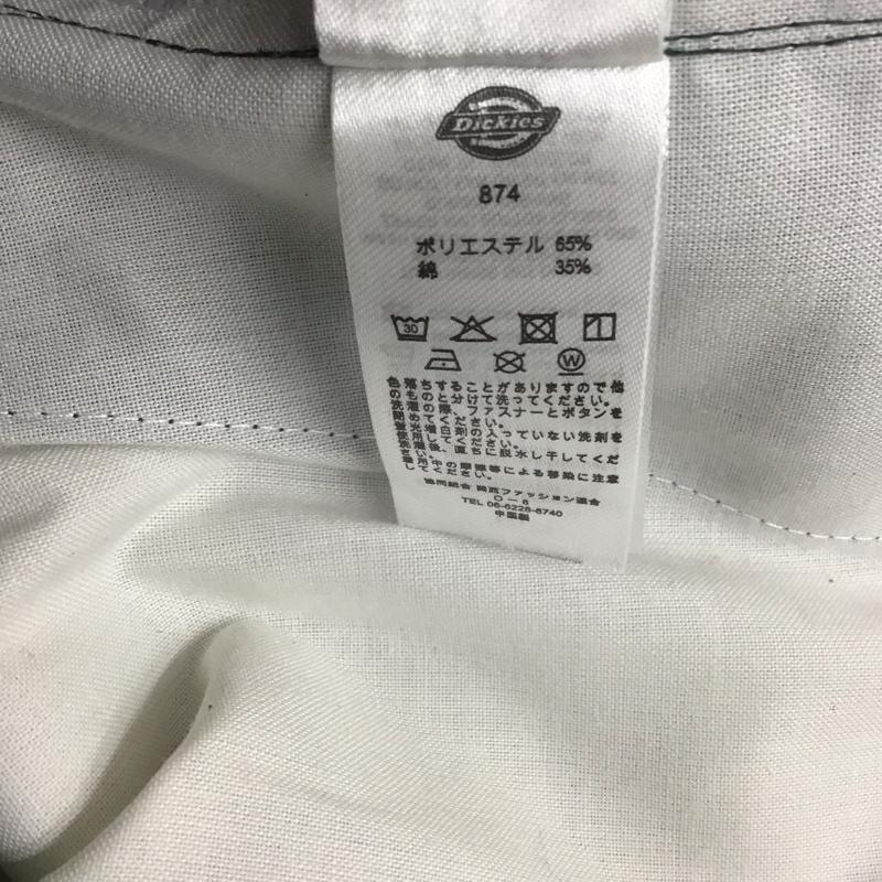 ディッキーズ Dickies パンツ ワークパンツ、ペインターパンツ 874GH ワークパンツ タグ付き 36×32 36インチ ロゴ、文字 緑 / グリーン /  メンズ USED 古着 中古 10121313