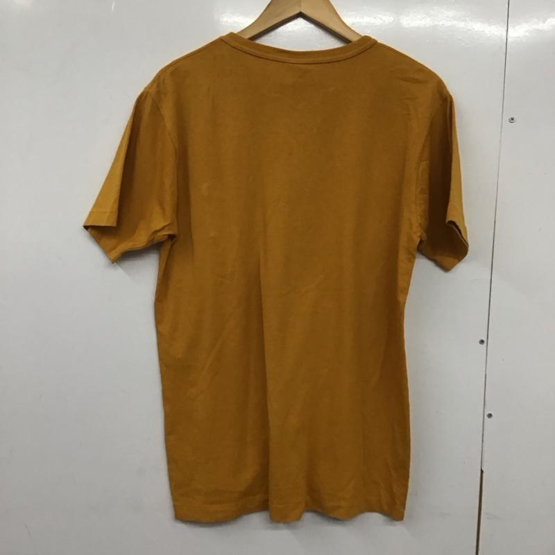 ラッセルアスレティック Russell Athletic Tシャツ 半袖 半袖カットソー 無地Tシャツ クルーネックカットソー L 無地 黄 / イエロー /  メンズ USED 古着 中古 10132572