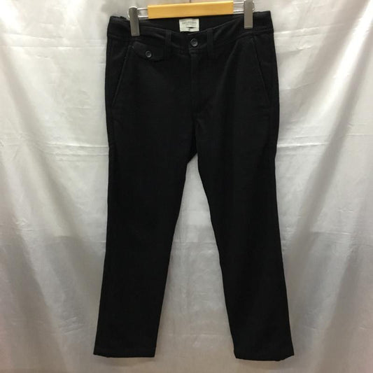 サタデーズサーフニューヨークシティー SATURDAYS SURF NYC パンツ スラックス スラックス ストレートパンツ スリムパンツ 28インチ 無地 黒 / ブラック /  メンズ USED 古着 中古 10117688