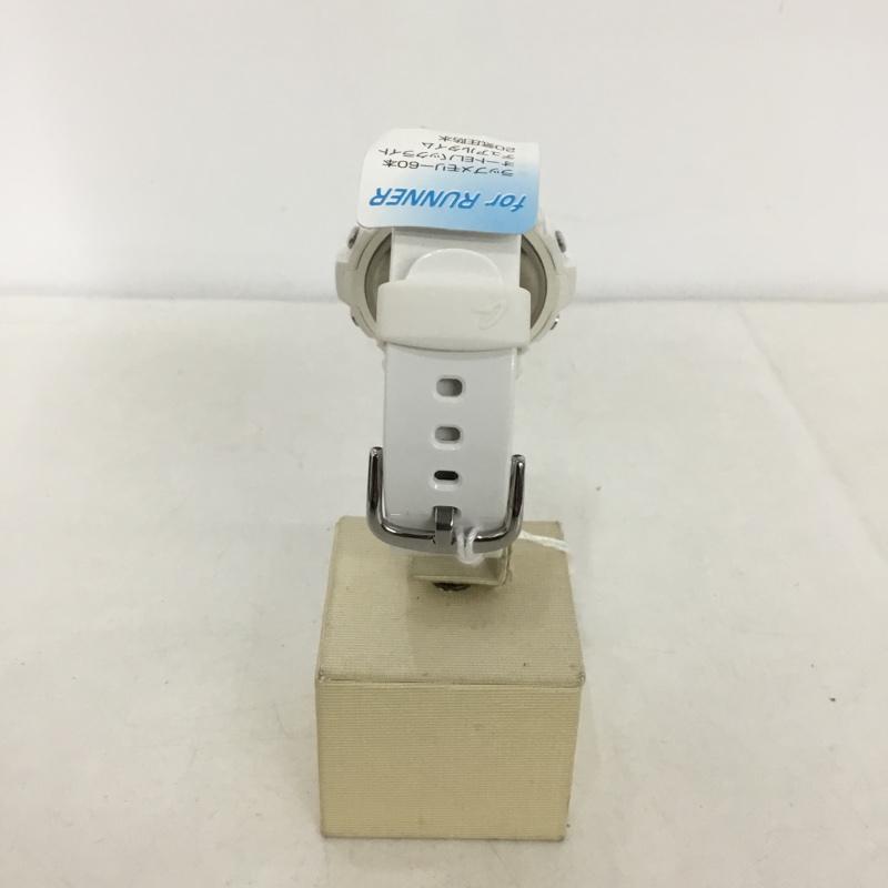 ベイビージー BABY-G 腕時計 デジタル BG-6903 G-SHOCK ランナー ロゴ、文字 白 / ホワイト / X 薄緑 / ライトグリーン /  レディース USED 古着 中古 10145834