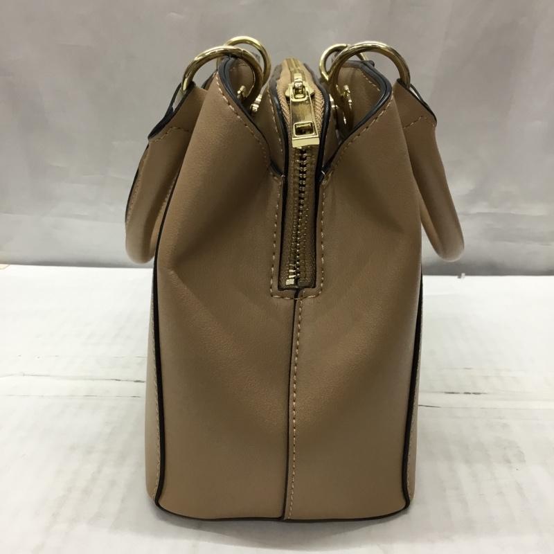 アンドシュエット & chouette ハンドバッグ ハンドバッグ 2WAY ショルダー ロゴ、文字 ベージュ / ベージュ / X 金 / ゴールド /  レディース USED 古着 中古 10117616
