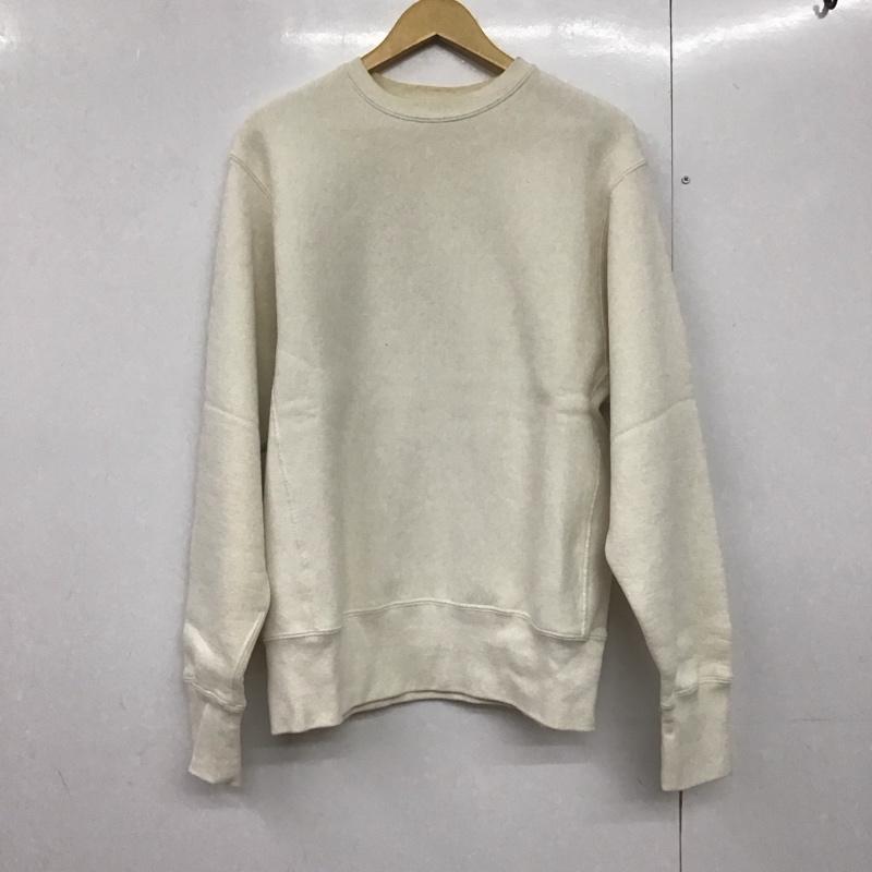 キャンバー CAMBER トレーナー 長袖 長袖トレーナー スウェット クルーネック プルオーバー M 無地 白 / ホワイト /  メンズ USED 古着 中古 10141757