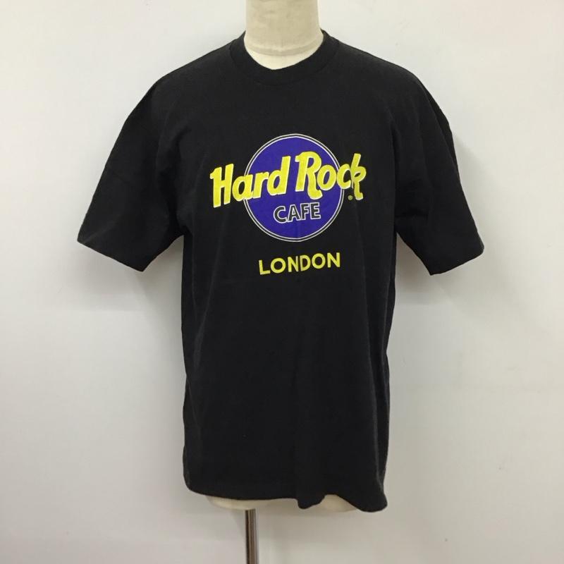 ハードロックカフェ HARD ROCK CAFE Tシャツ 半袖 XL ロゴ、文字 X プリント 黒 / ブラック /  メンズ USED 古着 中古 10113974