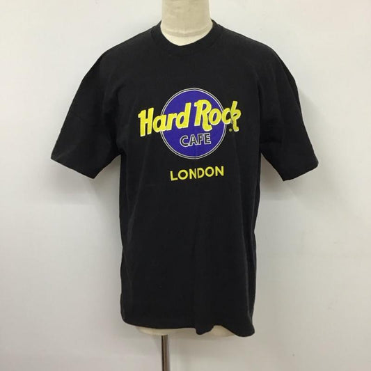 ハードロックカフェ HARD ROCK CAFE Tシャツ 半袖 XL ロゴ、文字 X プリント 黒 / ブラック /  メンズ USED 古着 中古 10113974