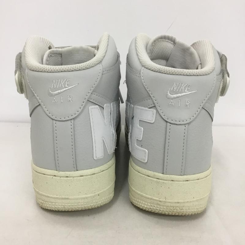 ナイキ NIKE スニーカー スニーカー DQ8645-045 AIR FORCE 1 MID 07 PRM 26.5cm 26.5cm ロゴ、文字 灰 / グレー /  メンズ USED 古着 中古 10141546