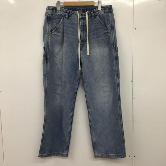 ノーティカ NAUTICA パンツ デニム、ジーンズ デニムパンツ ワイドパンツ カジュアルパンツ L 無地 インディゴ / インディゴ /  メンズ USED 古着 中古 10137487