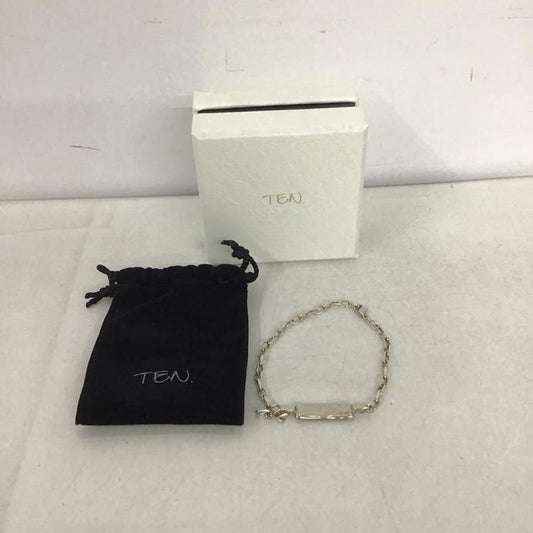 テン TEN. アクセサリー ブレスレット、バングル 箱有 無地 銀 / シルバー /  メンズ USED 古着 中古 10139332