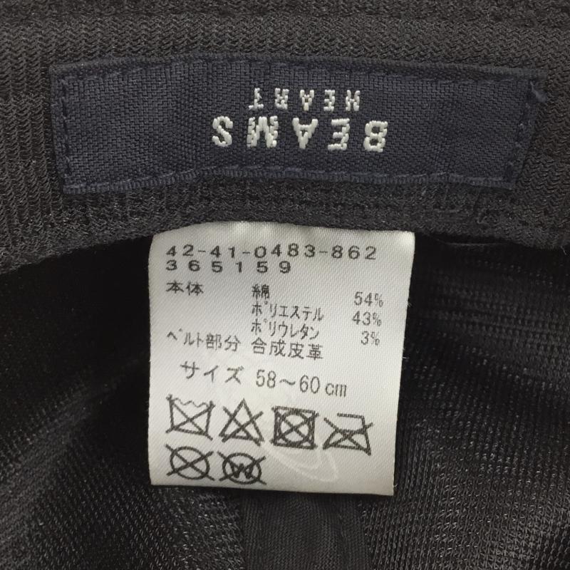 ビームス ハート BEAMS HEART 帽子 ハット 42-41-0483-862 FREE 無地 黒 / ブラック /  メンズ USED 古着 中古 10139794
