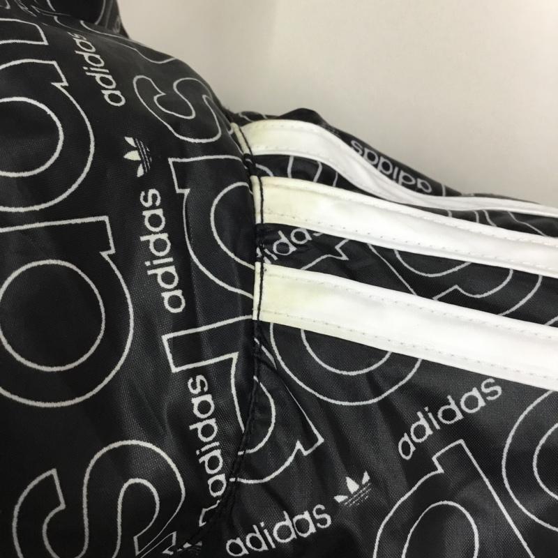 アディダス adidas ジャケット、上着 ジャンパー、ブルゾン p21170 リバーシブルロゴブルゾン 無地 X 総柄 黒 / ブラック /  メンズ USED 古着 中古 10108899