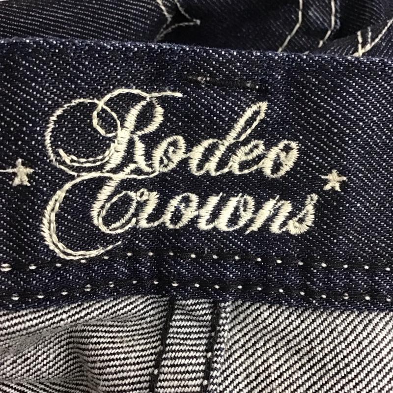 ロデオクラウンズ Rodeo Crowns パンツ ショートパンツ デニムパンツ ショートパンツ ハーフパンツ S 無地 インディゴ / インディゴ /  レディース USED 古着 中古 10117297