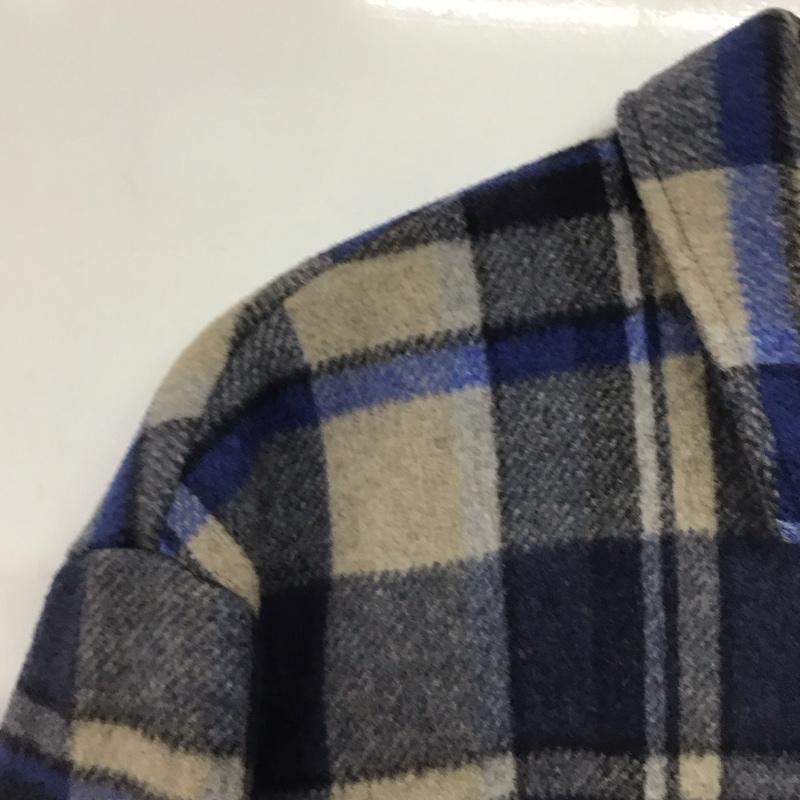 パブリックトウキョウ PUBLIC TOKYO ジャケット、上着 ジャケット、ブレザー シャツジャケット チェック アウター フロントボタン 1 チェック マルチカラー / マルチカラー /  メンズ USED 古着 中古 10142393