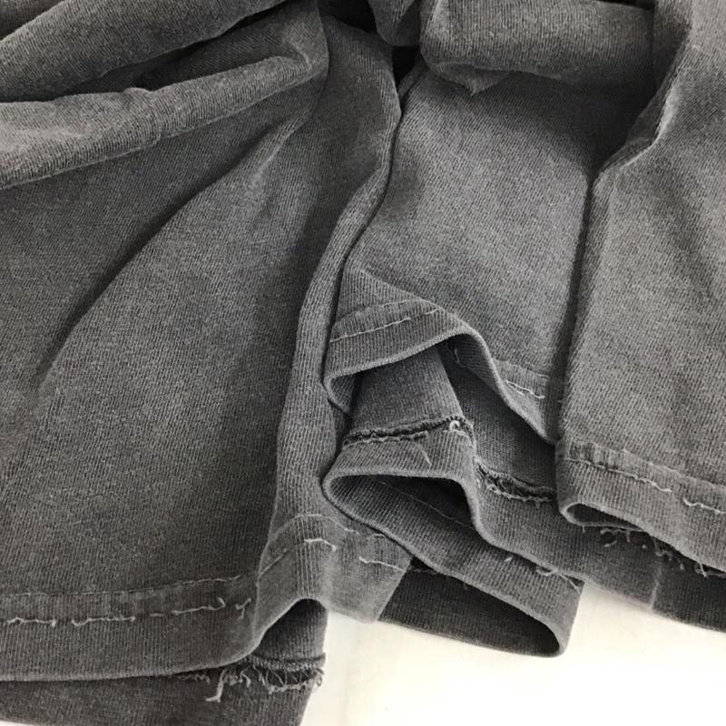 ステューシー STUSSY Tシャツ 半袖 半袖カットソー プリントTシャツ クルーネックカットソー L プリント 灰 / グレー /  メンズ USED 古着 中古 10132556