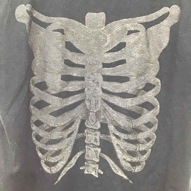 ロンリー LONELY論理 Tシャツ 半袖 半袖カットソー プリントTシャツ クルーネックカットソー プリント 黒 / ブラック /  メンズ USED 古着 中古 10135494