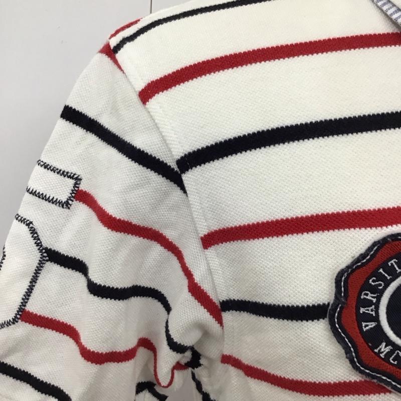 トミーヒルフィガー TOMMY HILFIGER ポロシャツ 半袖 半袖ポロシャツ カラーシャツ 半袖カットソー M ロゴ、文字 マルチカラー / マルチカラー /  メンズ USED 古着 中古 10118277