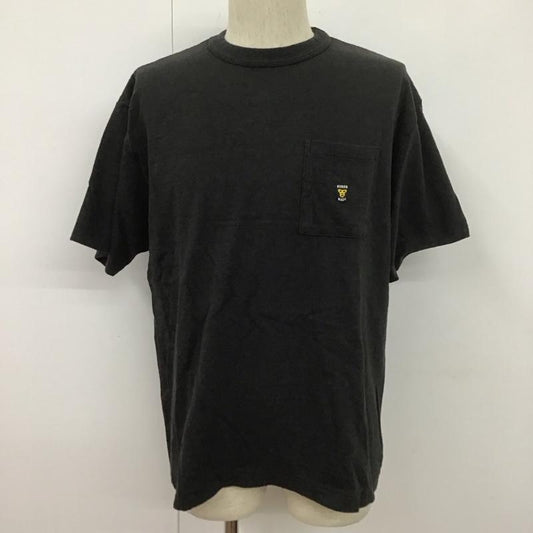 ヒューマンメード HUMAN MADE Tシャツ 半袖 半袖カットソー プリントTシャツ クルーネックカットソー XL ロゴ、文字 黒 / ブラック /  メンズ USED 古着 中古 10107745