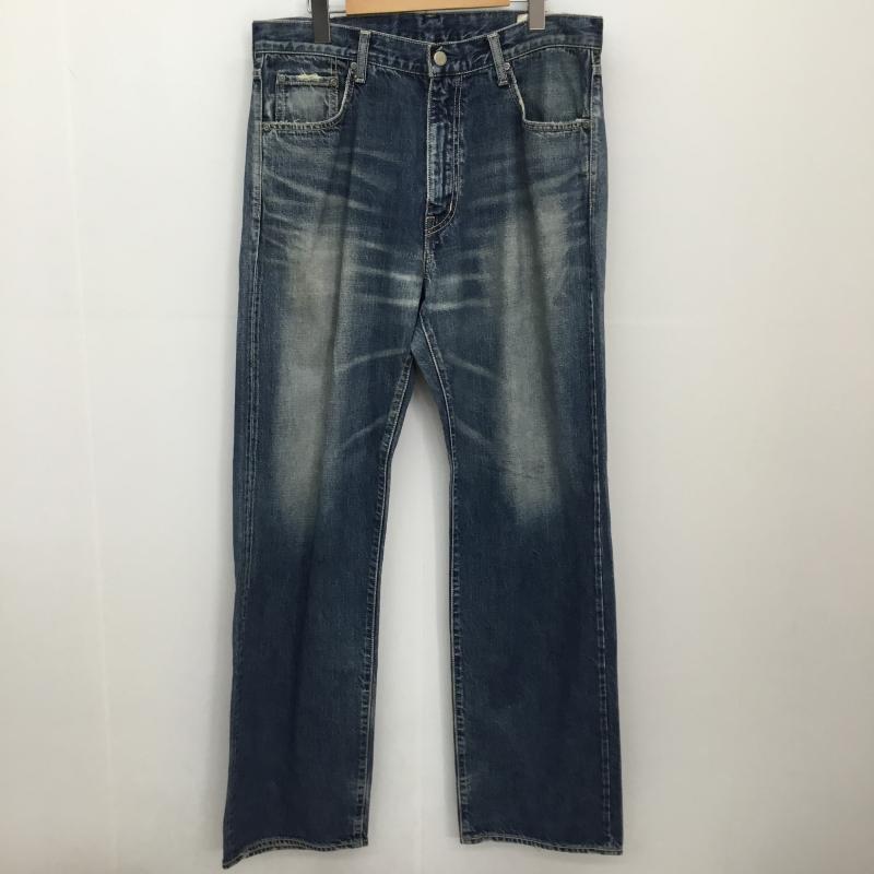 コムデギャルソンオム COMME des GARCONS HOMME パンツ デニム、ジーンズ L 無地 青 / ブルー /  メンズ USED 古着 中古 10137541