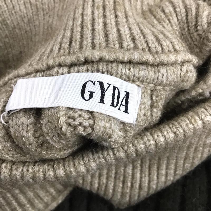 ジェイダ GYDA ニット、セーター 長袖 072052619001 ダイアゴナルニット TOPS FREE 無地 マルチカラー / マルチカラー /  レディース USED 古着 中古 10140060