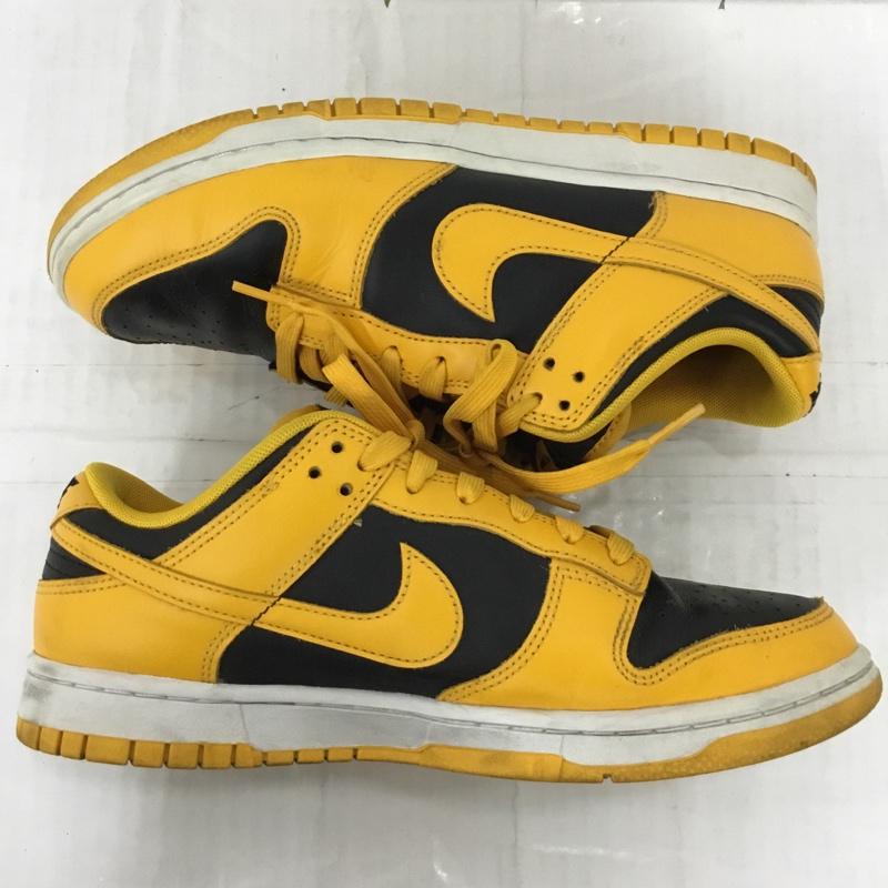 ナイキ NIKE スニーカー スニーカー DD1391 004 DUNK LOW RETRO 26.5cm 箱有 26.5cm ロゴ、文字 黒 / ブラック / X 黄 / イエロー /  メンズ USED 古着 中古 10109898