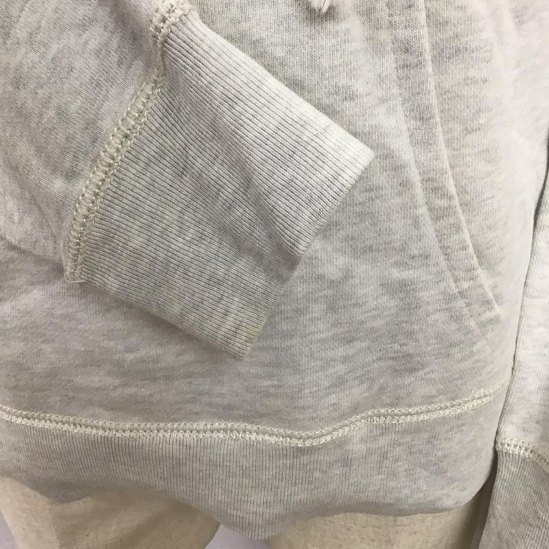 チャンピオン Champion パーカー 長袖 長袖パーカー フード付きパーカー プリントスウェット トレーナー L プリント 灰 / グレー /  メンズ USED 古着 中古 10121041