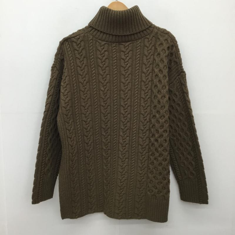 マカフィー MACPHEE ニット、セーター 長袖 S  ダークブラウン / ダークブラウン /  レディース USED 古着 中古 10142557