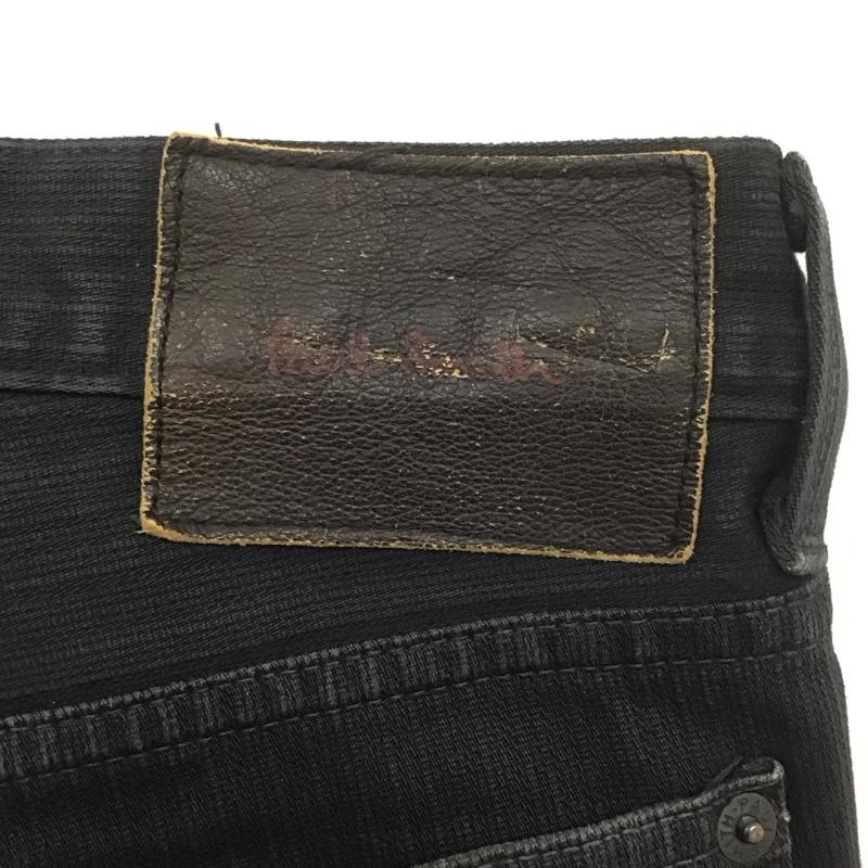 ポールスミスジーンズ Paul Smith JEANS パンツ デニム、ジーンズ カジュアルパンツ ストレートパンツ ジーンズ 31インチ 無地 黒 / ブラック /  メンズ USED 古着 中古 10107197