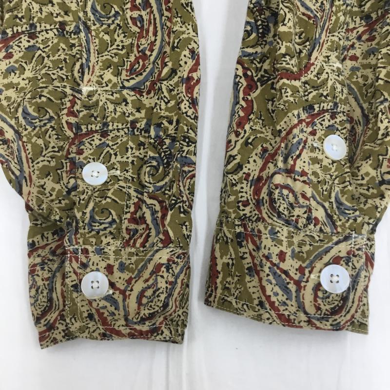 サウスツーウェストエイト South2 West8 シャツ、ブラウス 長袖 GL827 Smokey Shirt - Printed Flannel  Paisley M 総柄 茶 / ブラウン /  メンズ USED 古着 中古 10129008