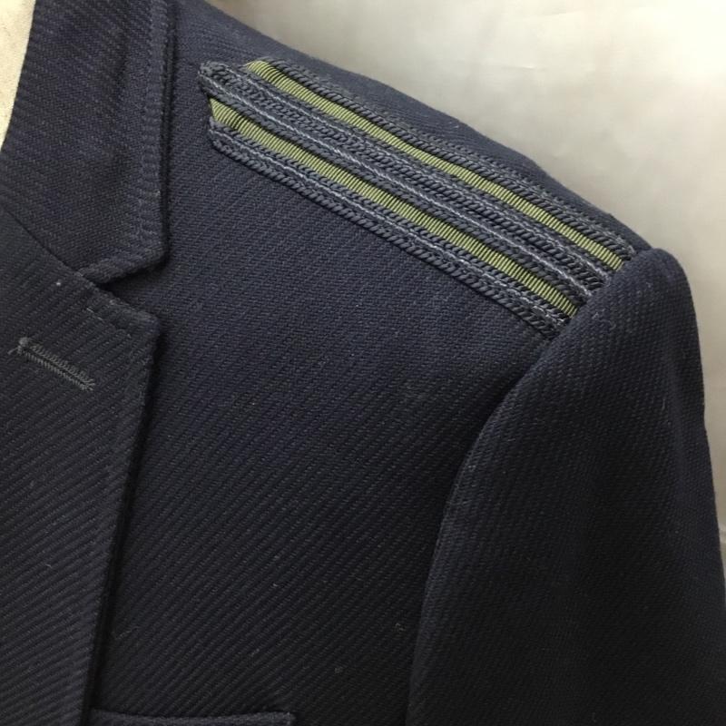 ザラメン ZARA MAN ジャケット、上着 ジャケット、ブレザー カジュアルジャケット カラージャケット ポケットジャケット アウター 無地 紺 / ネイビー /  メンズ USED 古着 中古 10108437