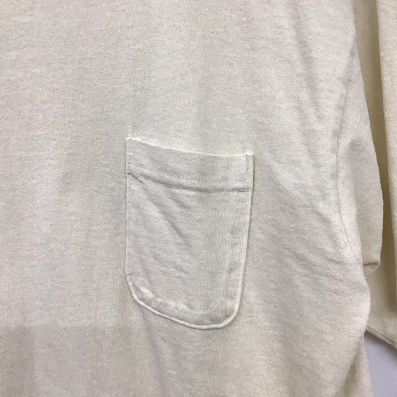 チャンピオン Champion Tシャツ 半袖 t1011 クルーネック半袖Ｔ プリントTシャツ 無地 M 無地 オフホワイト / オフホワイト /  メンズ USED 古着 中古 10132922