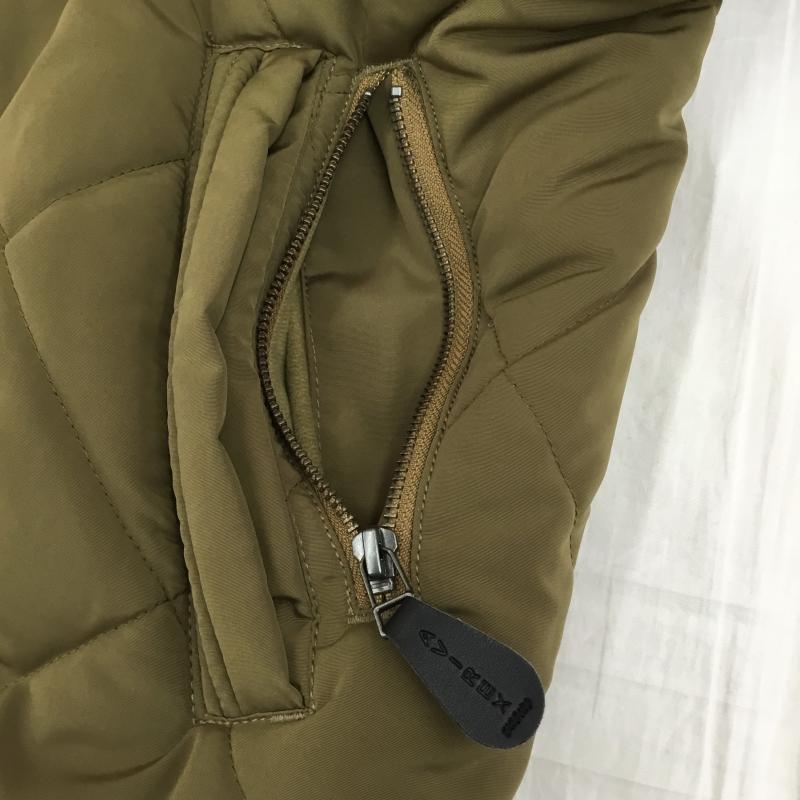 アヴィレックス AVIREX ジャケット、上着 ジャンパー、ブルゾン 6272052 M ロゴ、文字 カーキ / カーキ /  メンズ USED 古着 中古 10138378