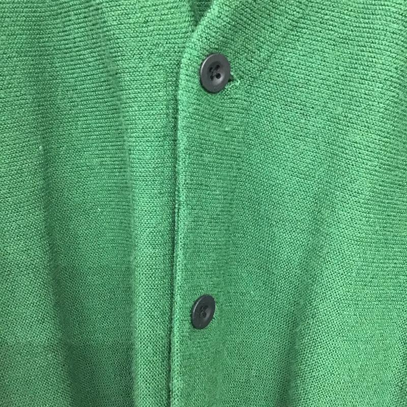 ナイキ NIKE カーディガン 長袖 dq6307-341 ナイキエスビーVネックニット無地セーター カーディガン L ロゴ、文字 緑 / グリーン /  メンズ USED 古着 中古 10145570