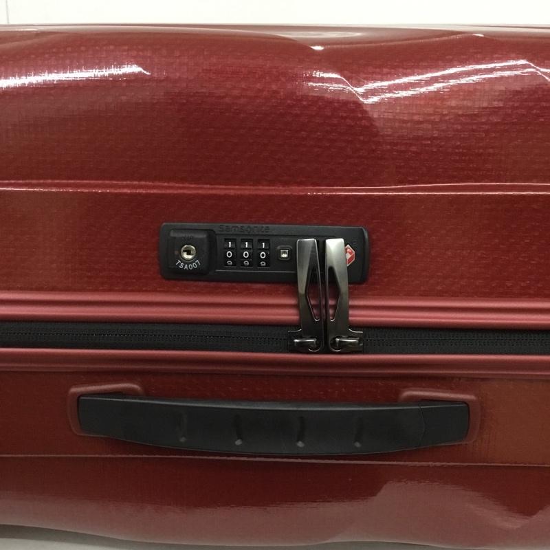 サムソナイト Samsonite スーツケース、トランク スーツケース、トランク V22304 Cosmolite コスモライト 94L 箱有 無地 赤 / レッド /  メンズ USED 古着 中古 10132586
