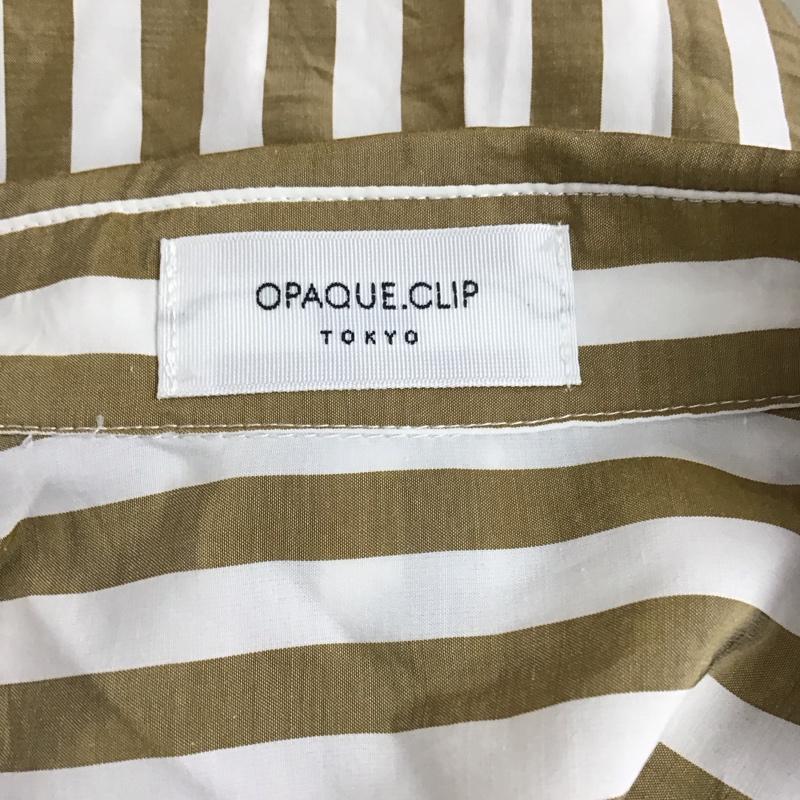 オペークドットクリップ OPAQUE.CLIP ワンピース ロングスカート シャツワンピース M ストライプ マルチカラー / マルチカラー /  レディース USED 古着 中古 10113980